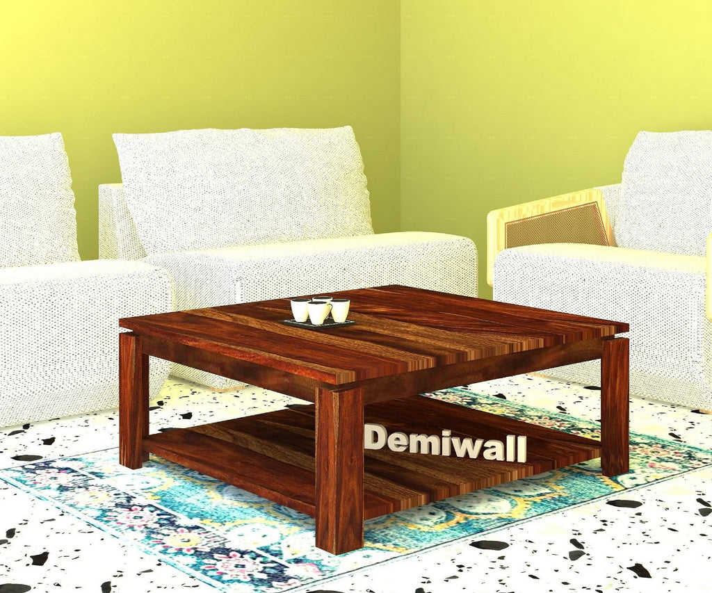 Delta Sheesham Wood Coffee Table For Living Room Furniture