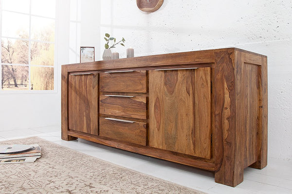 reto sheesham wood sideboard for living room furniture