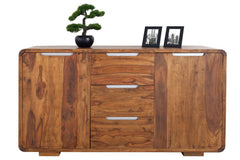 Reto Sheesham Wood Sideboard For Living Room Furniture