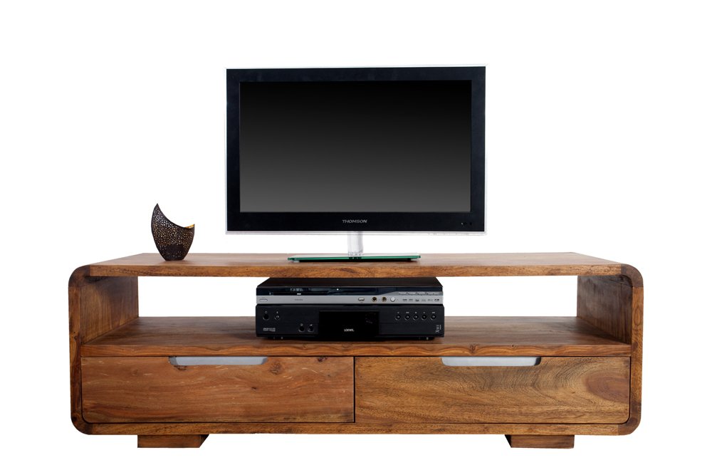 reto sheesham wood media unit for living room furniture