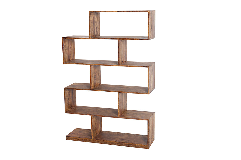 Reto Sheesham Wood Wall Stand For Living Room Furniture