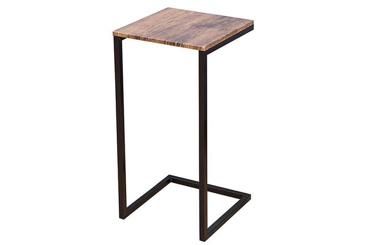 Arko Side Table Made Of Sheesham Wood & Iron #019