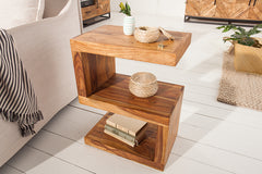 Reto Sheesham Wood End Table For Living Room Furniture