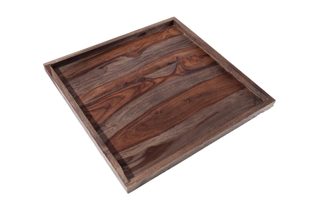 Reto Sheesham Wood Tray For Kitchen Furniture