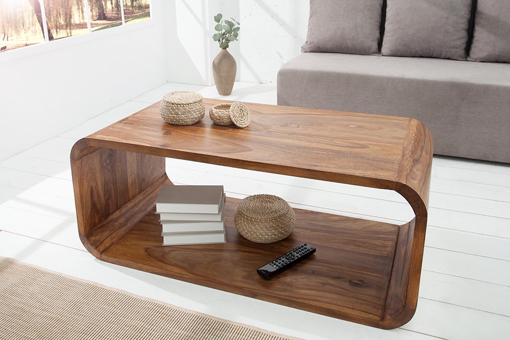 Reto Sheesham Wood TV Unit For Living Room Furniture