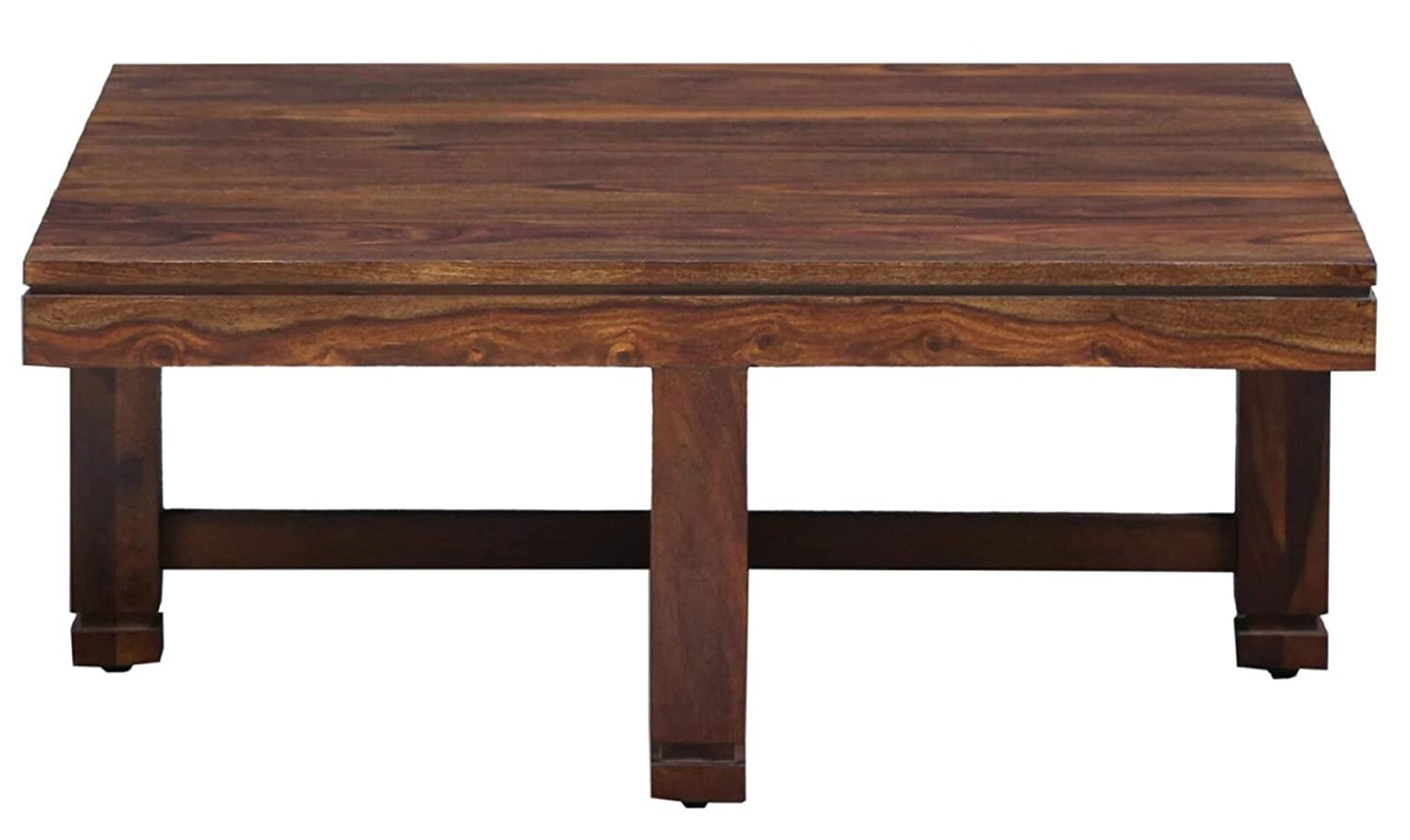 Sagar Solid Sheesham Wood Four Stool Coffee Table