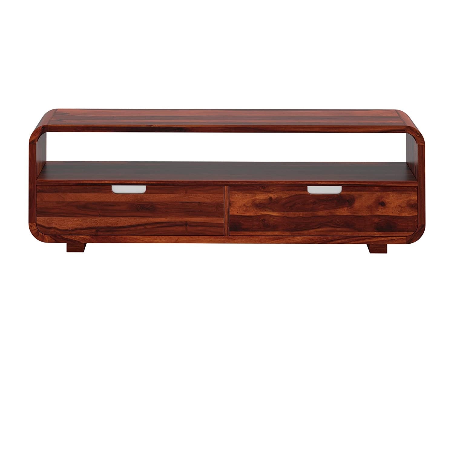 reto sheesham wood media unit for living room furniture