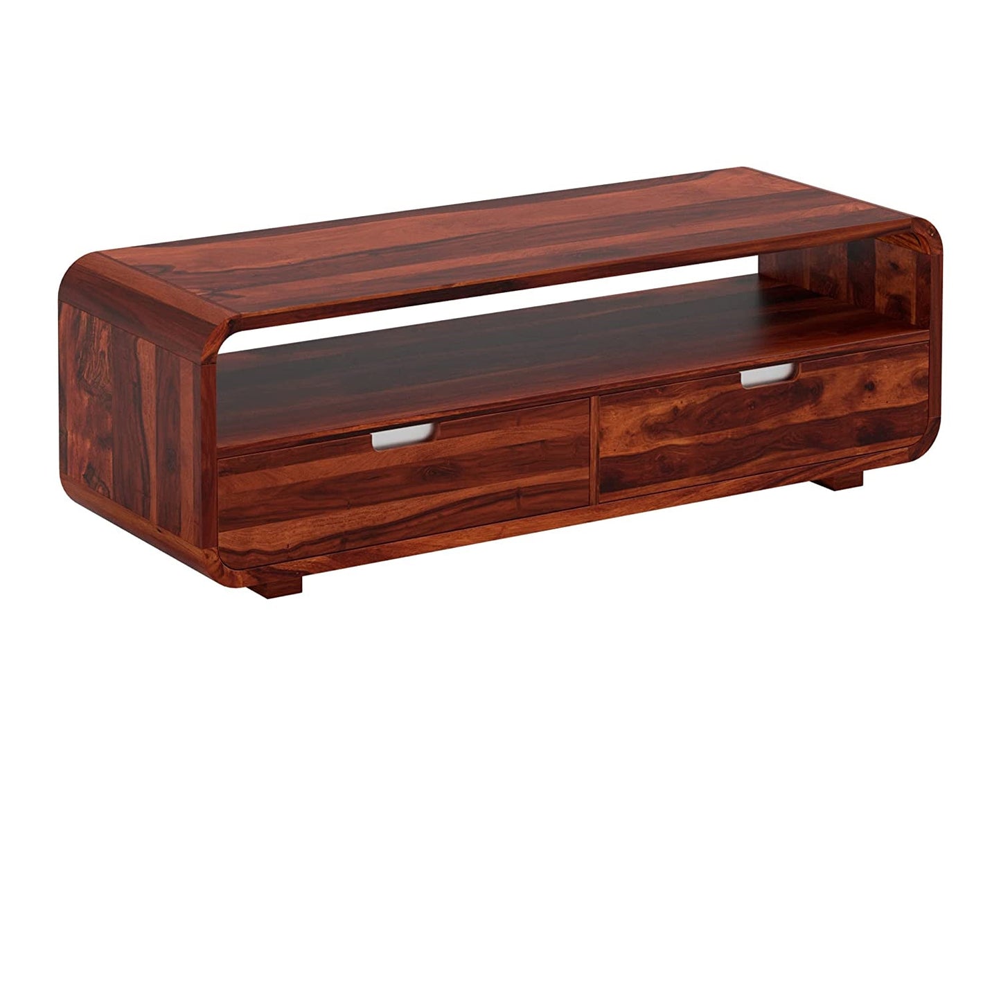 reto sheesham wood media unit for living room furniture