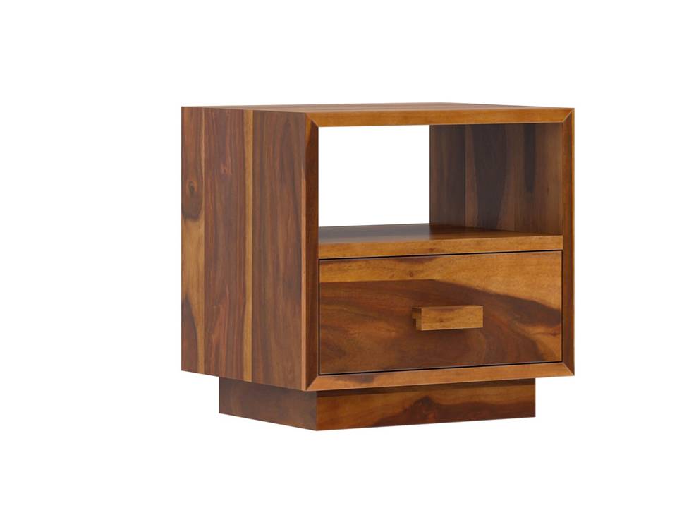 Royal Place Sheesham Wood End Table,Night Stand For Bedroom Furniture