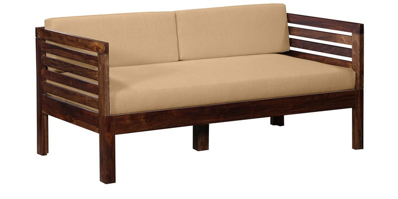 Citijen Sheesham Wood Two Seater Sofa For Living Room